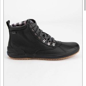 KEDS Scout Water-Resistant Black Boots